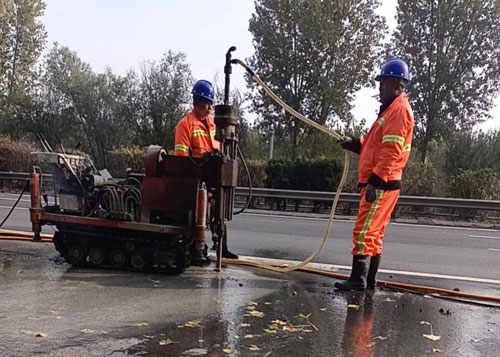 沧州高速公路下沉注浆加固
